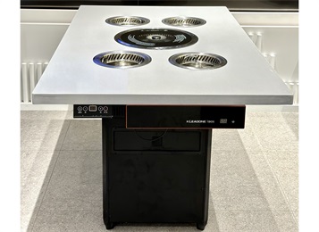 大理石智能無煙凈化火鍋烤肉一體桌 大理石智能無煙凈化火鍋烤肉一體桌