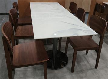 學(xué)校食堂桌椅_工廠食堂桌椅_快餐店大理石桌椅