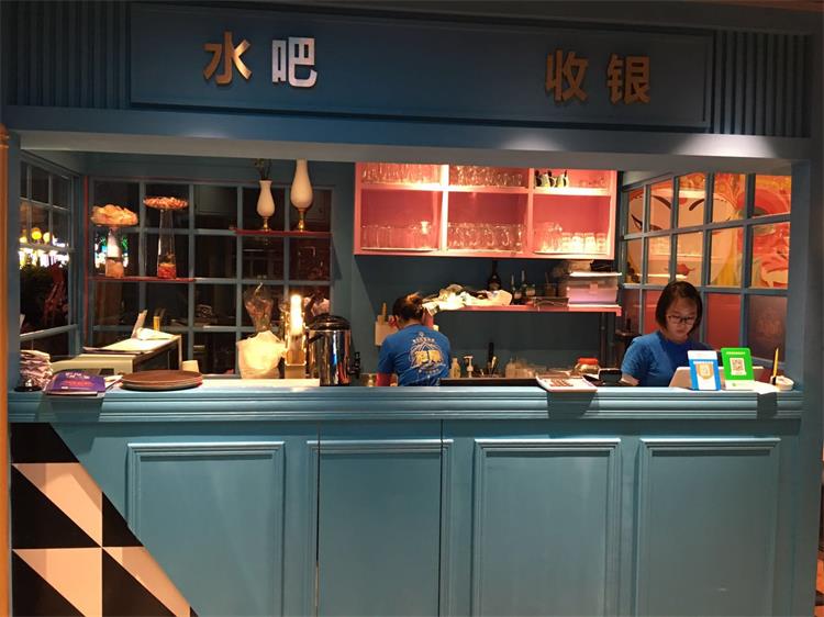 塘潮時尚融合菜系餐廳桌椅