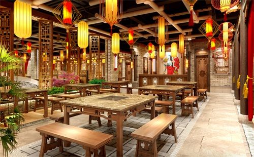 如何設計中式餐廳,掌握這幾點讓你輕松開店-海德利設計